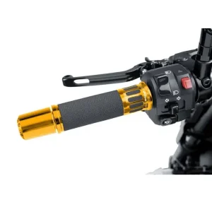 Bezpieczne zakupy Manetki PUIG Hi-Tech Racing do kierownic 22 mm (złote)