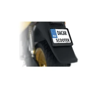 Darmowy zwrot Ramka do tablicy rejestracyjnej Biketec Scooter czarna