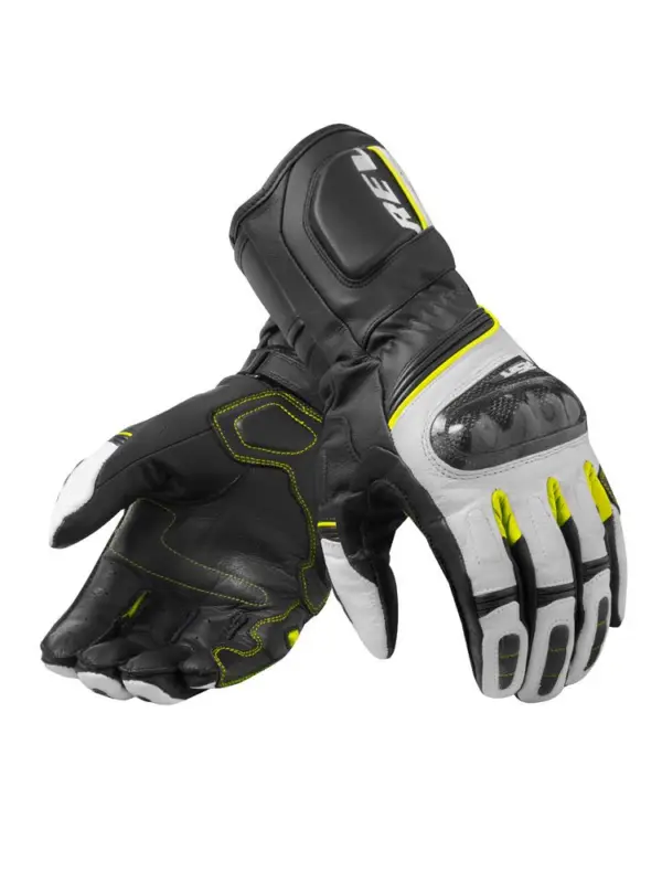 Cena promocyjna Sportowe rękawice motocyklowe REV’IT! RSR 3 czarno-fluo żółte