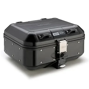 Wysoka jakość Aluminiowy kufer centralny GIVI Trekker Dolomiti Monokey DLM30B [Black Line; pojemność: 30 litrów]