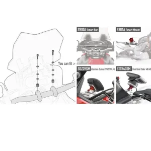 Kit montażowy GIVI do mocowań S900A Smart Bar/ S901A Smart Mount Cena promocyjna