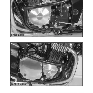 Darmowy zwrot Gmole - chrom Hepco&Becker do Suzuki GSF 1200 / S Bandit [06-]