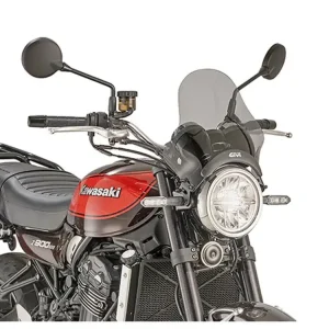 Cena promocyjna Szyba motocyklowa GIVI uniwersalna Kawasaki, Triumph, Benelli, Royal Enfield (wybrane modele) przyciemniana