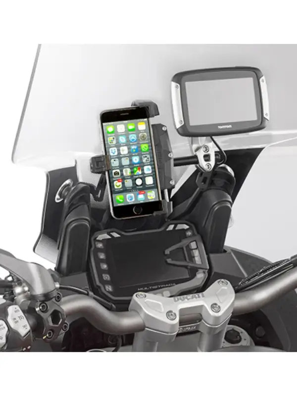 Bezpieczne zakupy Poprzeczka Givi do montażu uchwytu na smartfon/GPS do wybranych modeli Ducati