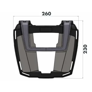 Do wyczerpania zapasów Stelaż centralny EasyRack Hepco&Becker Yamaha FZ 6/ Fazer [03-06]