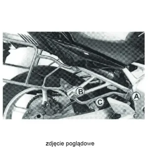 Zestaw obniżający podnóżki Hepco&Becker Yamaha FZ 6/ Fazer [03-06] Nie przegap