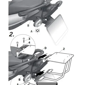 Stelaż Shad pod kufer centralny BMW F800S (07-15), F 800 R (09-15) Hit sprzedaży
