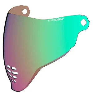 Ostatnie sztuki Szybka do kasku Icon Airflite model FliteShield lustrzana zielona