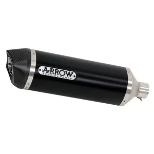 Ograniczona ilość Tłumik Arrow BMW G 650 GS [11-16], G 650 GS Sertao [12-14] [Race-Tech, Dark Aluminium + carbon]