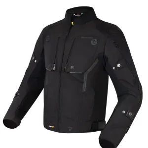 Kurtka motocyklowa tekstylna Rebelhorn Borg czarna Kup online