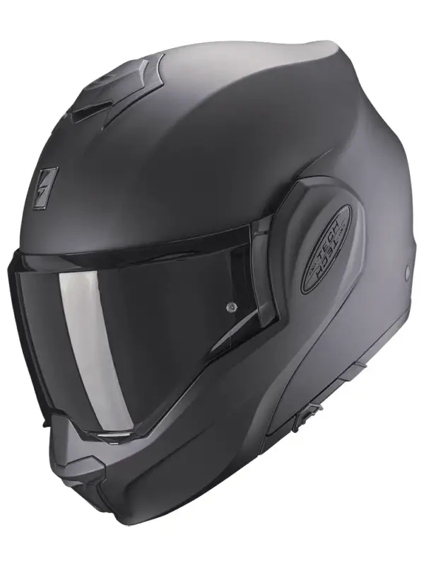Bestseller Kask szczękowy Scorpion Exo-Tech Evo Solid czarny matowy