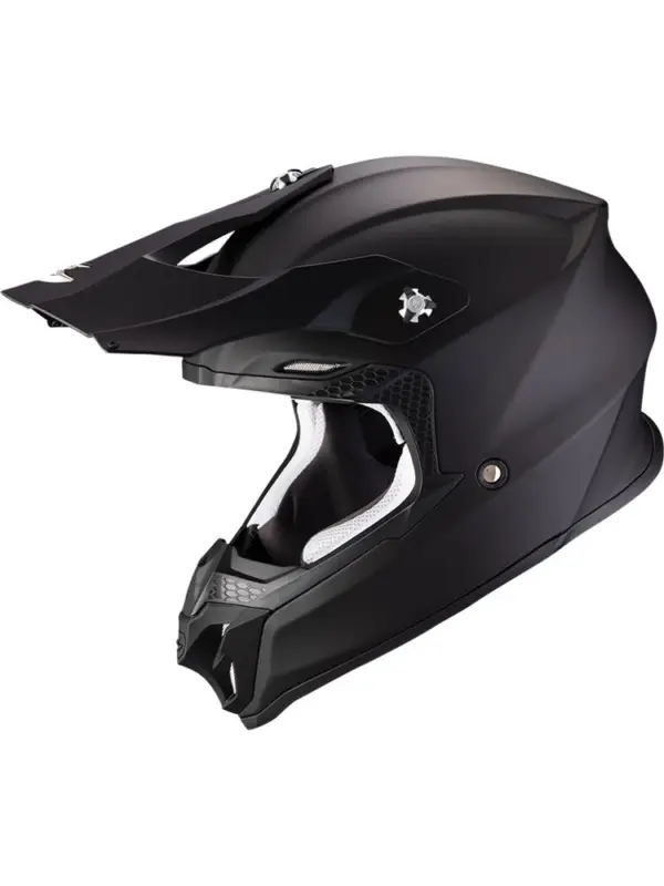 Obniżka ceny Kask enduro Scorpion VX-16 Evo Air Solid matowy czarny