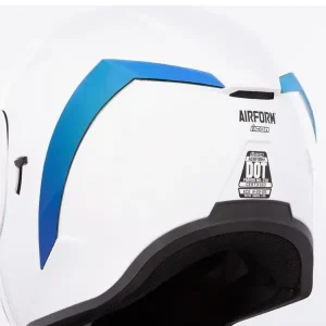 Kup teraz Tylny spoiler do kasku Icon Airform lustrzany niebieski