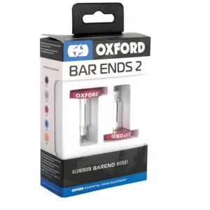 Ciężarki kierownicy Oxford BarEnds 2 [płaskie] Łatwy zwrot