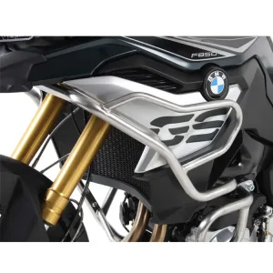 Crashbary górne Hepco&Becker BMW F 850 GS [18-23] srebrne Oferta limitowana