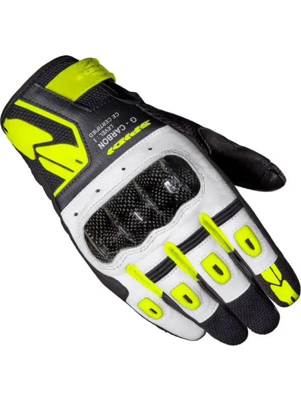 Rękawice motocyklowe Spidi G-Carbon czarno-żółte Cena promocyjna