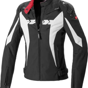 Kurtka motocyklowa damska Spidi Sport Warrior Tex Lady czarno-biała Rabat