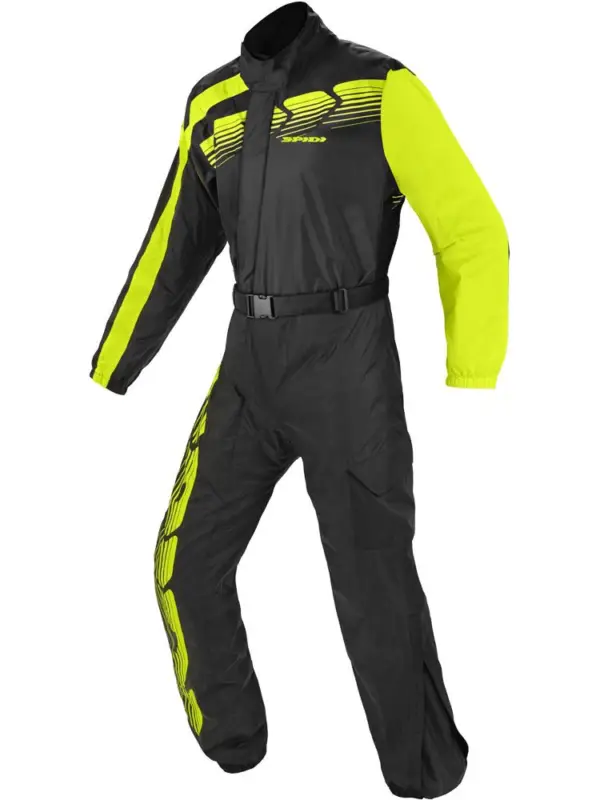 Kombinezon przeciwdeszczowy motocyklowy jednoczęściowy Spidi Touring czarny-fluo Sprawdź teraz