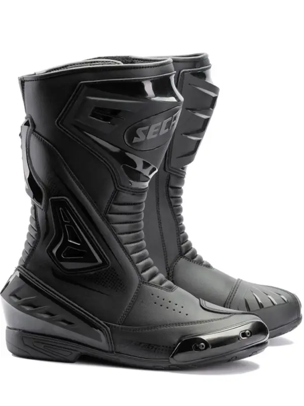 Buty motocyklowe Seca Pulsar II czarne Oferta limitowana