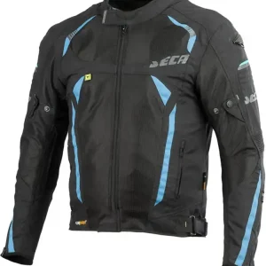 Kurtka motocyklowa tekstylna Seca Superair niebieska Taniej