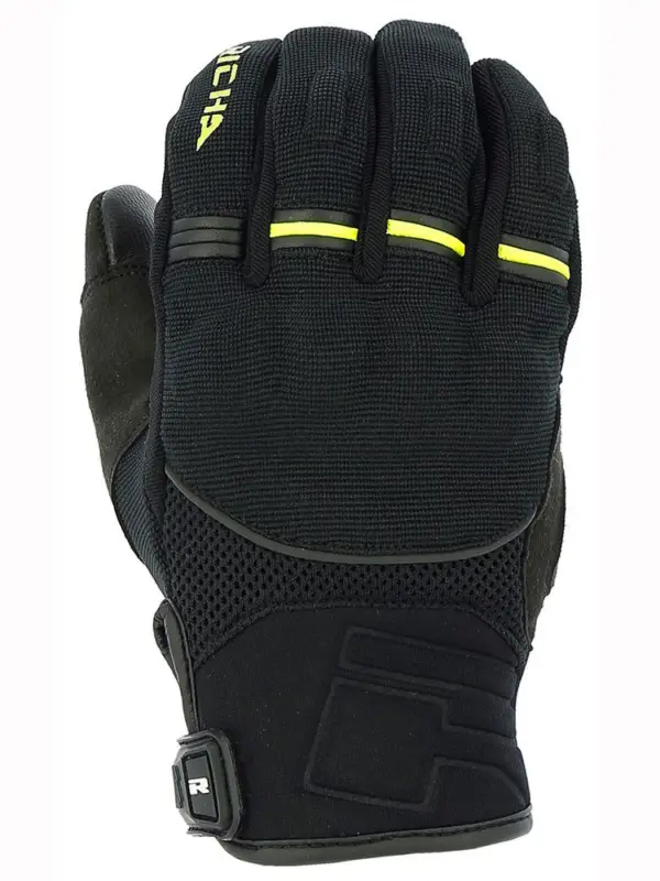 Premium Rękawice motocyklowe letnie Richa Scope czarno-fluo żółte