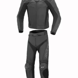 Kombinezon motocyklowy dwuczęściowy Büse Assen czarny Wyjątkowa oferta