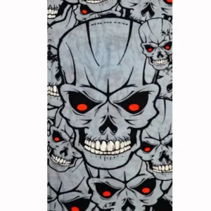 Uniwersalny komin Modeka Skulls Grey Zamów dziś