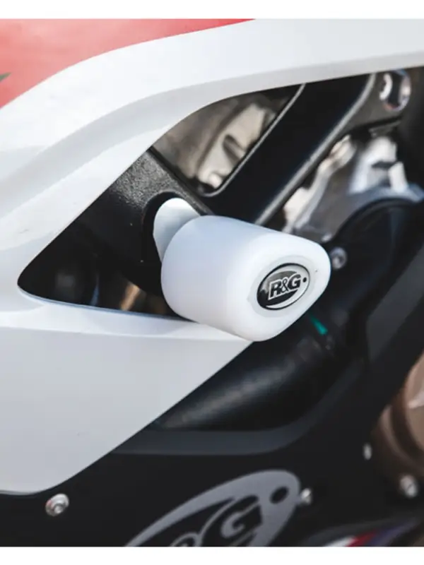 Crash pady Aero R&G do BMW S1000RR (19-21) białe Dostępne od ręki