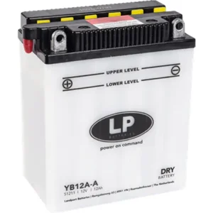 Premium Akumulator kwasowo-ołowiowy z elektrolitem Landport YB12A-A do Kawasaki ZZR 600 (90-92)