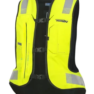 Motocyklowa kamizelka z poduszką powietrzną Helite E-Turtle 2 fluo żółta Kup teraz