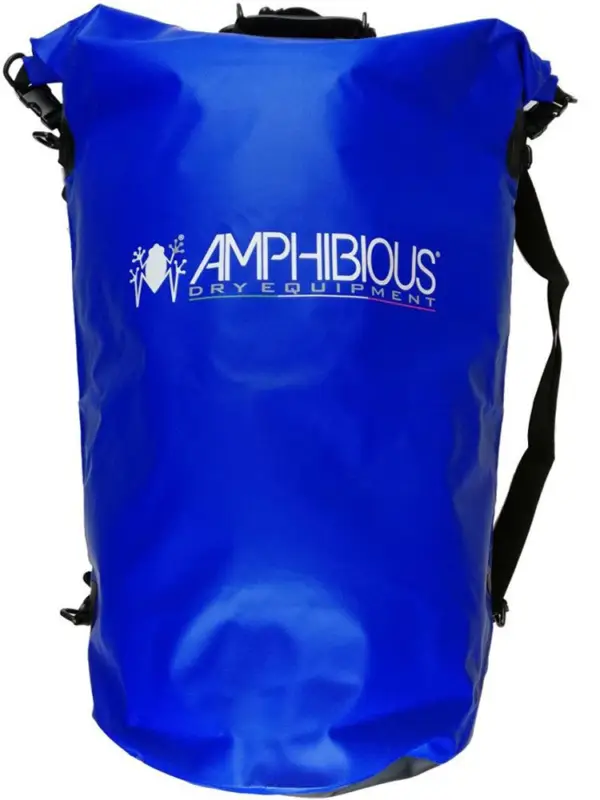 Popularny Torba wodoodporna Amphibious Tube 80L niebieska