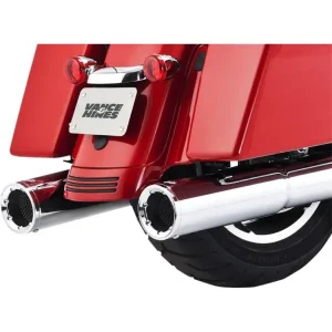 Tłumiki (Slip-On) Vance & Hines Hi-Output chrom do Harley Davidson FLHT/FLHTK/FLHX/FLTRX/FLTRU/FLTRK/FLHR (rocznik 17-20) Popularny
