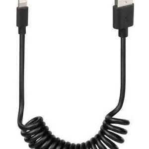 Kabel sprężynowy Usb Apple 8 Pin 100 cm czarny marki Lampa Zamów dziś