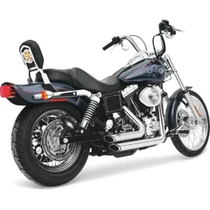 Pełny układ wydechowy Vance & Hines Shortshot chrom do Harley Davidson Dyna Glide (99-05) Promocja