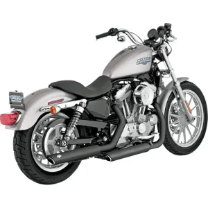 Tłumiki Vance & Hines Twin Slash czarny do Harley Davidson XL (04-13) Wybór klientów
