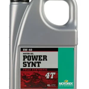 Nie przegap Olej silnikowy Motorex Power Synt 4T SAE 5W/40 4L