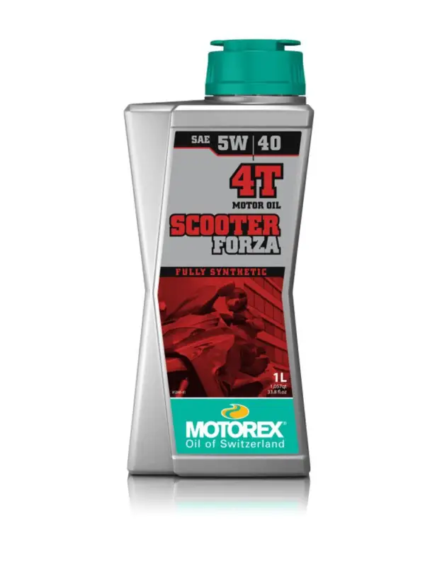 Hit sprzedaży Olej silnikowy Motorex Scooter Forza 4T SAE 5W/40 1L