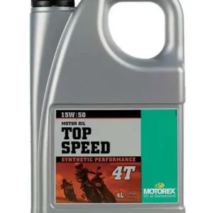 Olej silnikowy Motorex Top Speed 4T SAE 15W/50 4L Nowość