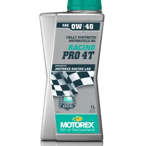 Olej silnikowy Motorex Racing Pro 4T SAE 0W/40 1L Nowość