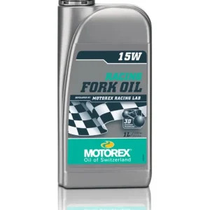 Nie przegap Olej do amortyzatorów Motorex Racing Fork Oil 15W [pojemność: 1L]