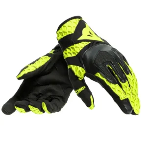 Tekstylne rękawice motocyklowe Dainese Air-Maze Unisex czarno-fluo żółte Wyjątkowa oferta