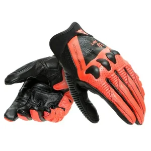 Skórzane rękawice motocyklowe Dainese X-Ride czarno-fluo czerwone Oferta czasowa