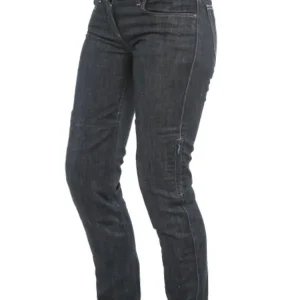 Ostatnia szansa Jeansy motocyklowe damskie Dainese Denim Slim Lady Tex niebieskie