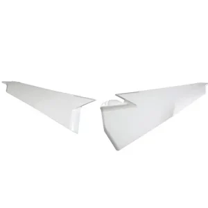 Nowość Osłony boczne tylnie UFO do Husqvarna TC 125/250 (19-22), TE 150 (20-), TE-TX 250/300 (20-), FC 250/350/450 (19-22), FE 250/350/450/501 (20-) białe 041