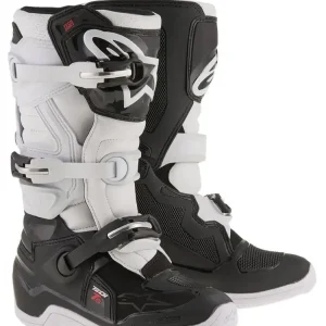 Niska cena Buty enduro dziecięce Alpinestars Tech 7S czarno-białe