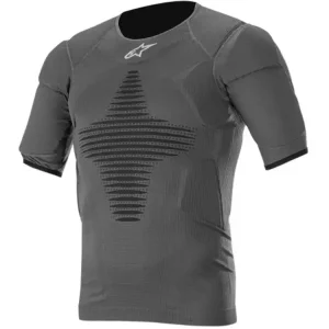 Zniżka Koszulka termoaktywnaz krótkim rękawem Alpinestars Roost czarna
