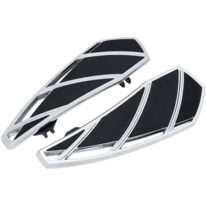 Szybka dostawa Podesty kierowcy lub pasażera Phantom Kuryakyn do Harley Davidson (’83-’20 Electra Glides, Road Glides, Road Kings, Street Glides, Tour Glides, Trikes, ‘86-’17 FL Softail Models & '12-'16 Dyna Switchback) chrom