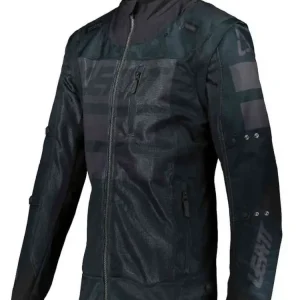 Kurtka enduro Leatt Moto 4.5 X-Flow czarna Promocja