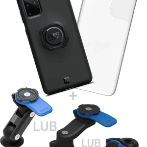 Kup online Zestaw na motocykl: etui na telefon Samsung Galaxy S20+ + wodoodporny pokrowiec + mocowanie Quad Lock