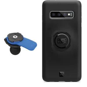 Najlepsza cena Etui na telefon Samsung Galaxy S10+ + uchwyt kulowy Quad Lock